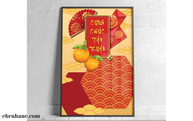 Lịch treo tường tối giản (4)